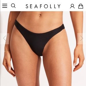 Seafolly womens size 10 swim bottoms